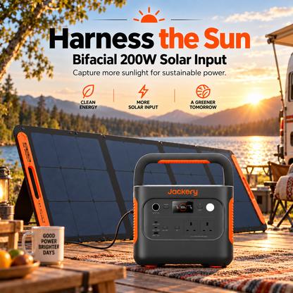 1070Wh Solar Generator Kit + FREE 200W Solar Panel
